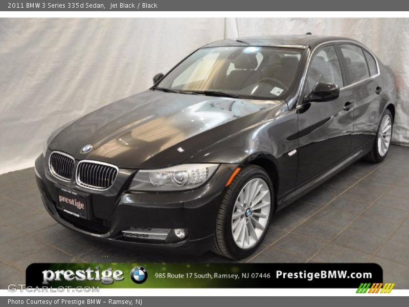 Jet Black / Black 2011 BMW 3 Series 335d Sedan