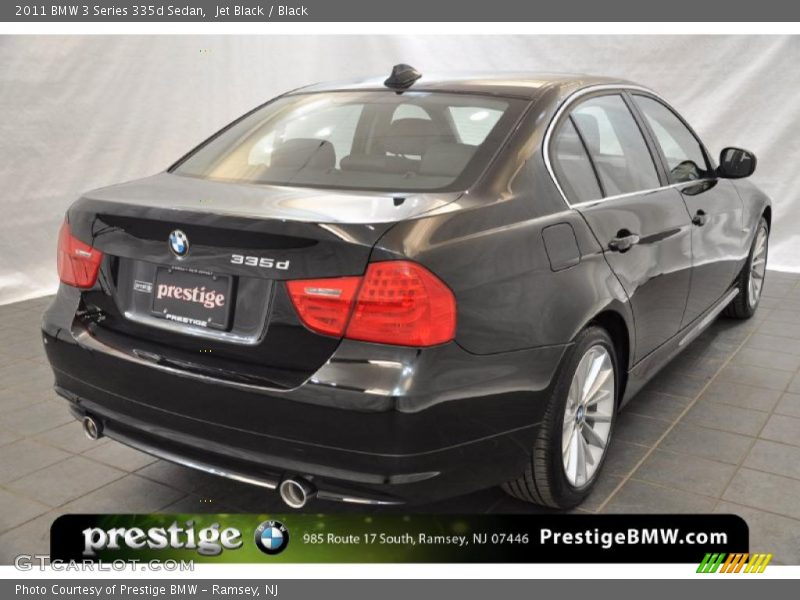 Jet Black / Black 2011 BMW 3 Series 335d Sedan