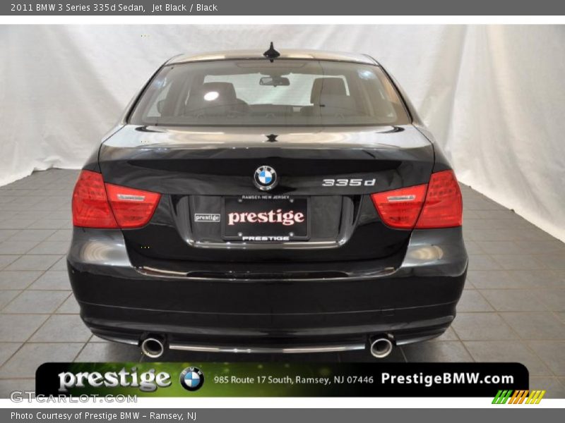 Jet Black / Black 2011 BMW 3 Series 335d Sedan