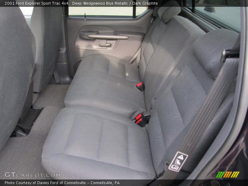 Deep Wedgewood Blue Metallic / Dark Graphite 2001 Ford Explorer Sport Trac 4x4