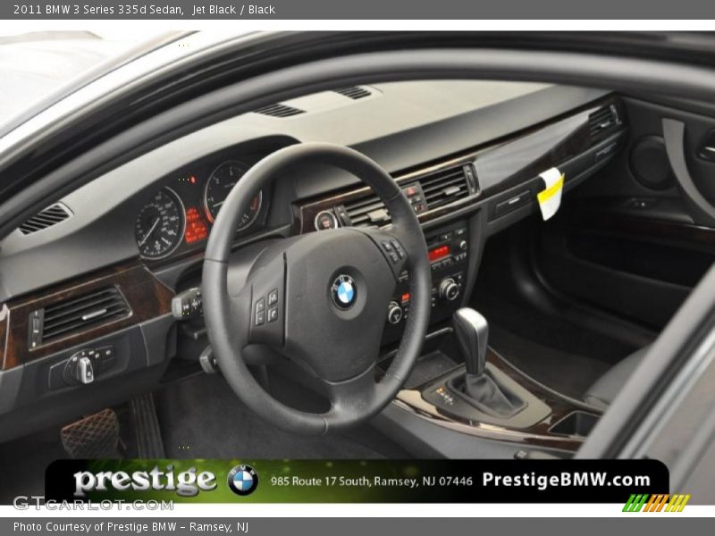 Jet Black / Black 2011 BMW 3 Series 335d Sedan