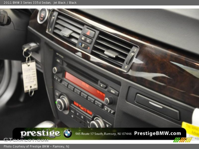 Jet Black / Black 2011 BMW 3 Series 335d Sedan