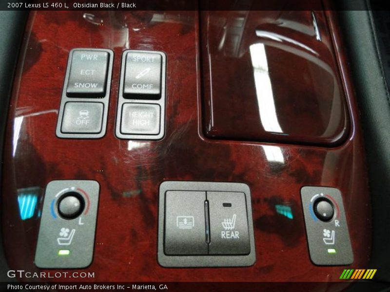 Obsidian Black / Black 2007 Lexus LS 460 L