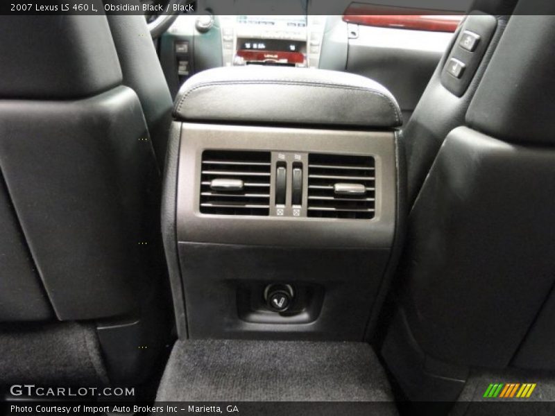 Obsidian Black / Black 2007 Lexus LS 460 L