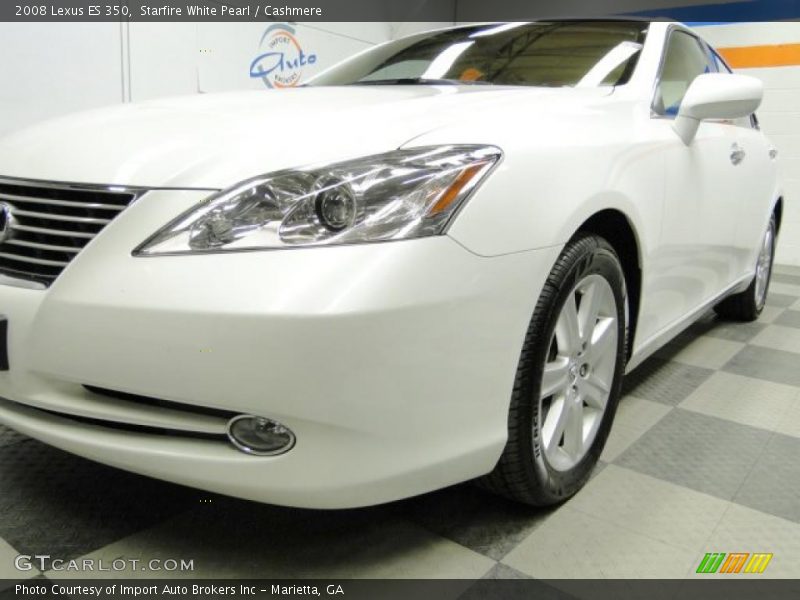 Starfire White Pearl / Cashmere 2008 Lexus ES 350