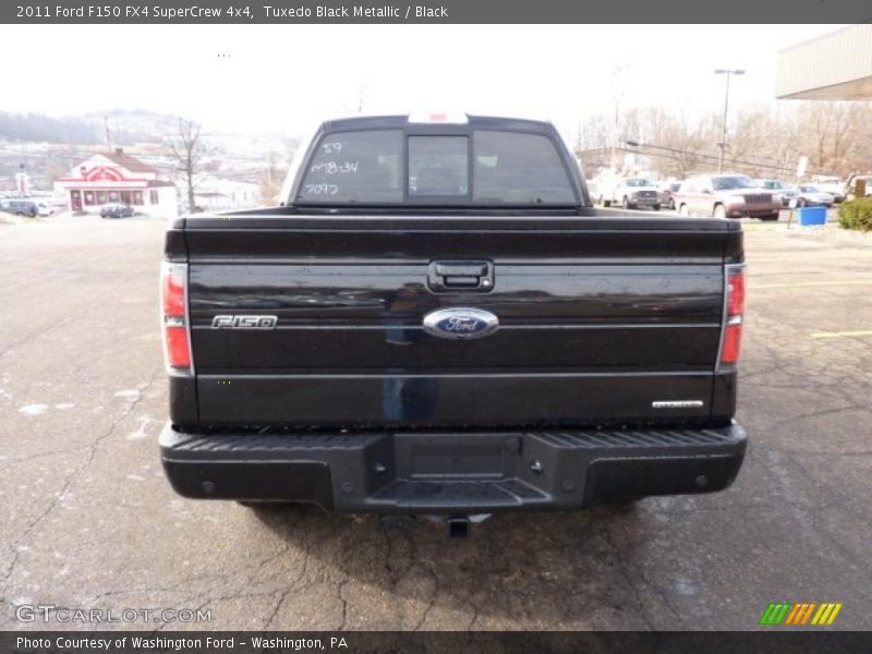 Tuxedo Black Metallic / Black 2011 Ford F150 FX4 SuperCrew 4x4