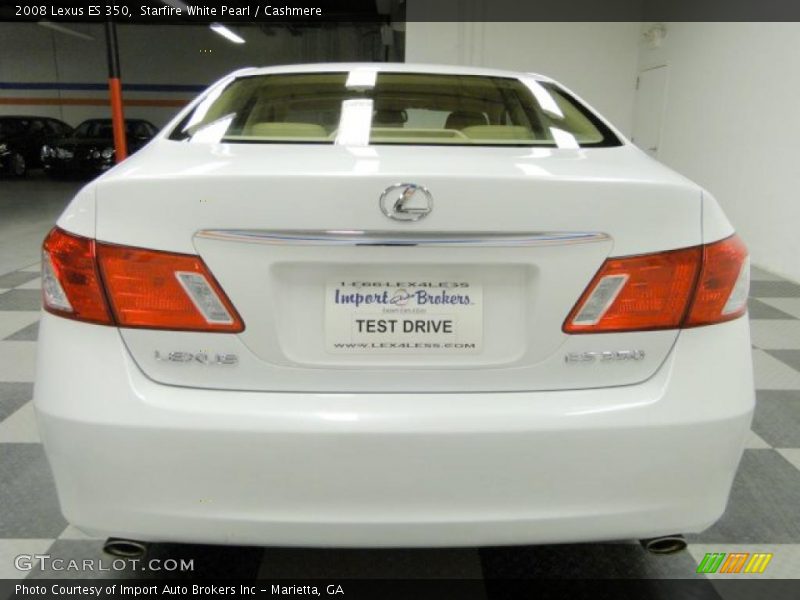 Starfire White Pearl / Cashmere 2008 Lexus ES 350
