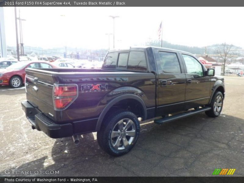 Tuxedo Black Metallic / Black 2011 Ford F150 FX4 SuperCrew 4x4