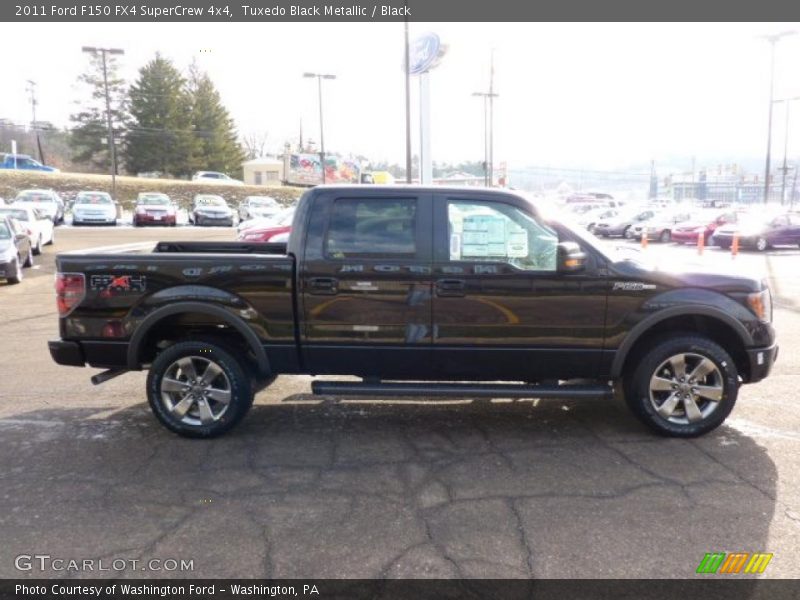 Tuxedo Black Metallic / Black 2011 Ford F150 FX4 SuperCrew 4x4