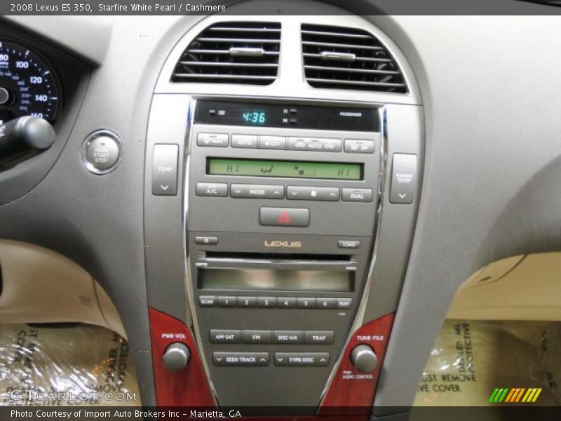 Starfire White Pearl / Cashmere 2008 Lexus ES 350