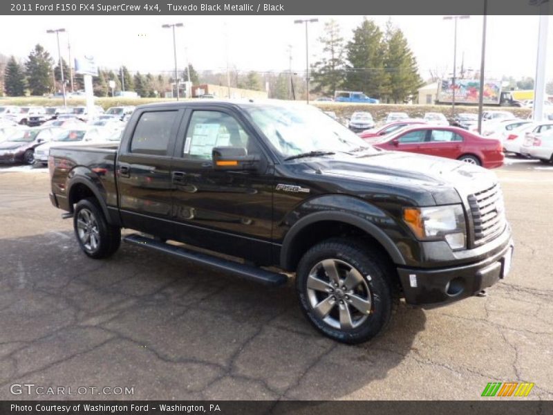 Tuxedo Black Metallic / Black 2011 Ford F150 FX4 SuperCrew 4x4