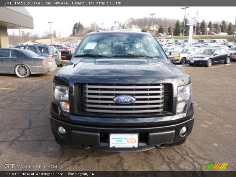 Tuxedo Black Metallic / Black 2011 Ford F150 FX4 SuperCrew 4x4