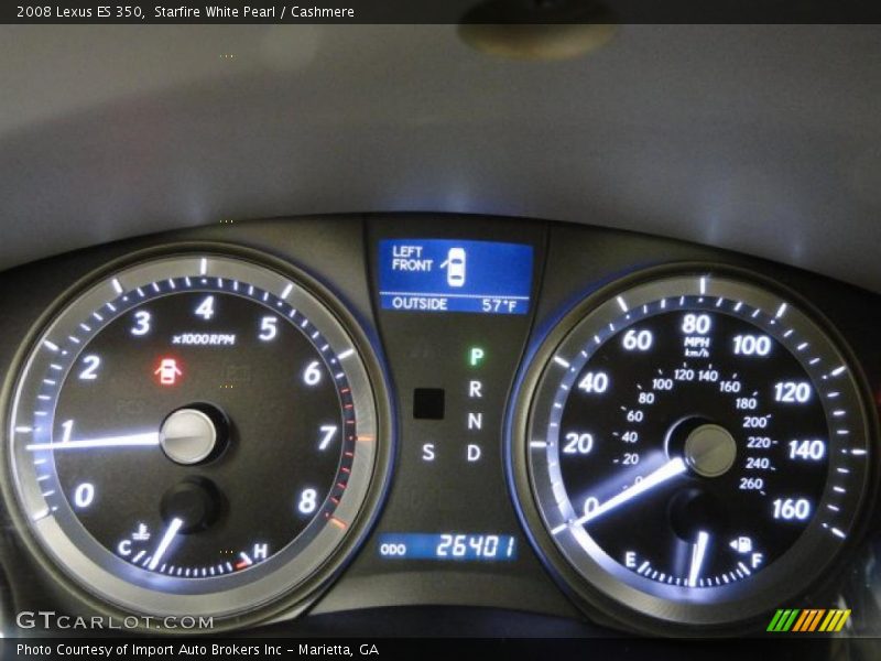 Starfire White Pearl / Cashmere 2008 Lexus ES 350