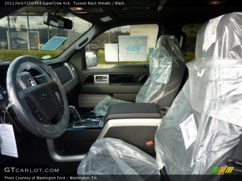 Tuxedo Black Metallic / Black 2011 Ford F150 FX4 SuperCrew 4x4