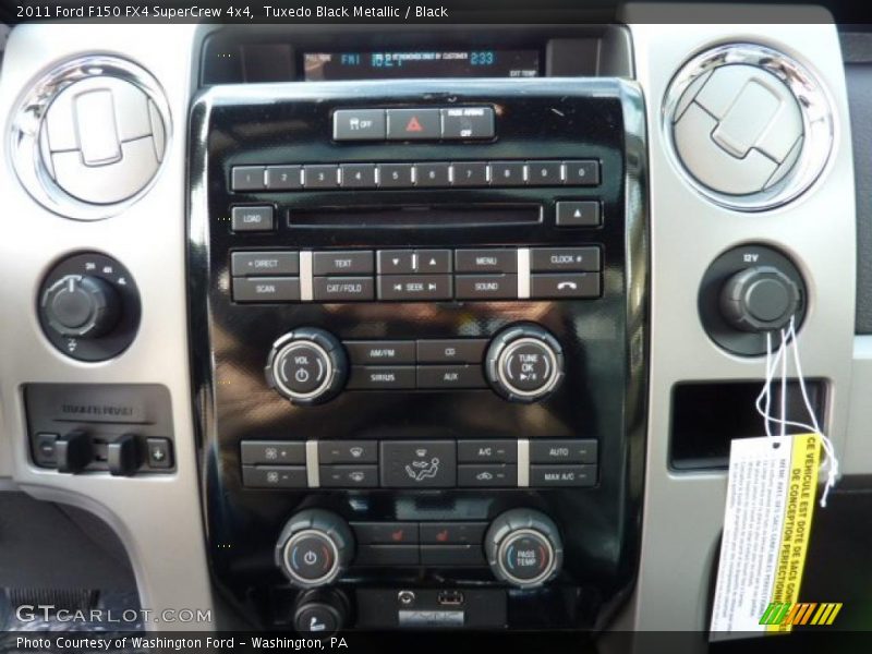 Controls of 2011 F150 FX4 SuperCrew 4x4