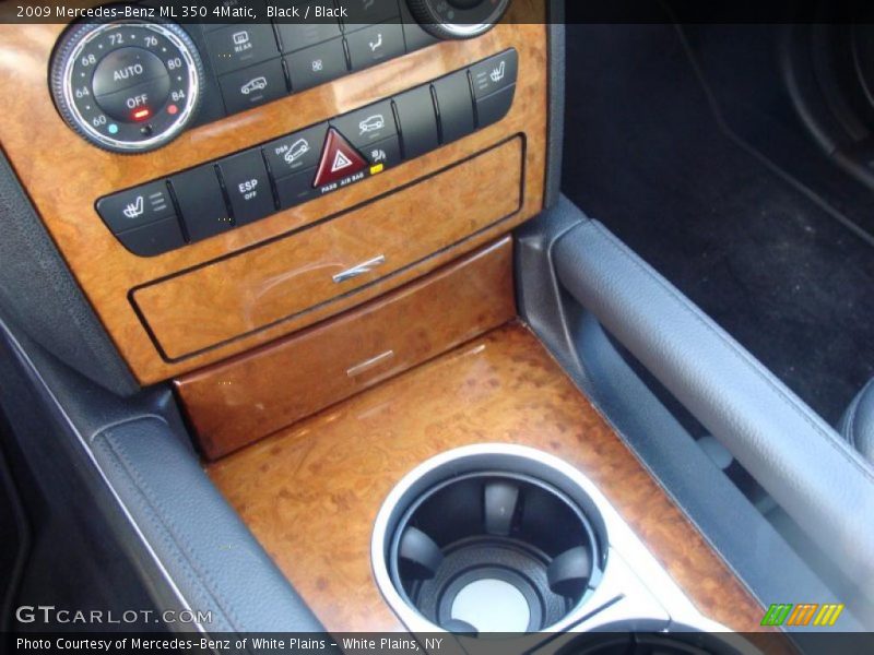 Black / Black 2009 Mercedes-Benz ML 350 4Matic