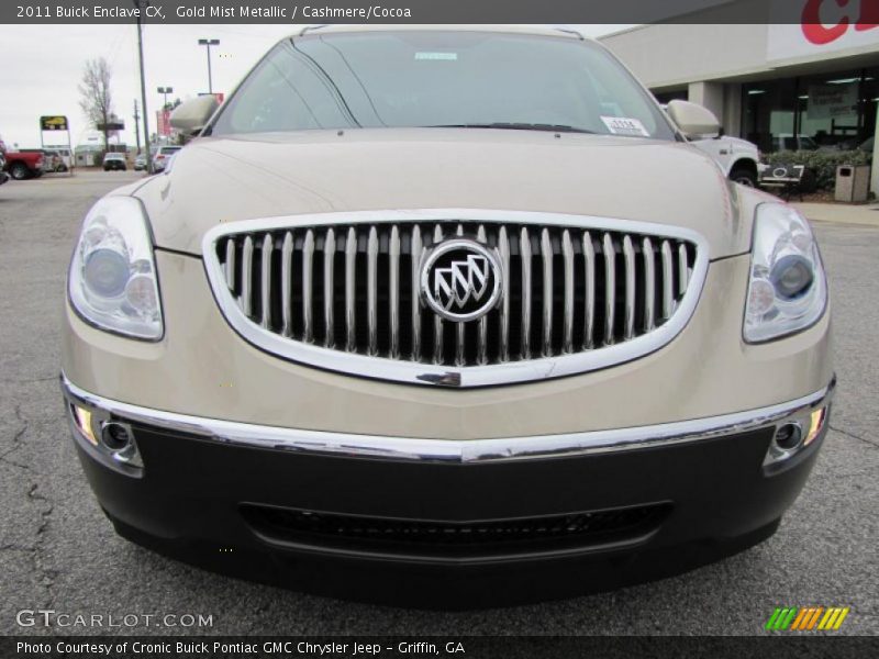 Gold Mist Metallic / Cashmere/Cocoa 2011 Buick Enclave CX