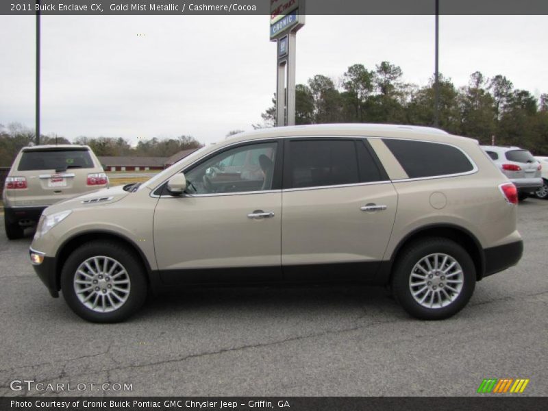  2011 Enclave CX Gold Mist Metallic