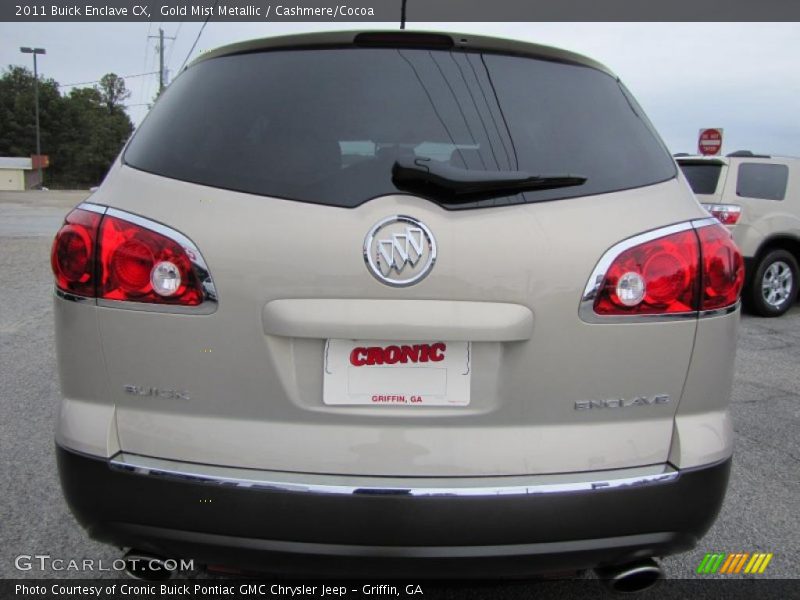 Gold Mist Metallic / Cashmere/Cocoa 2011 Buick Enclave CX
