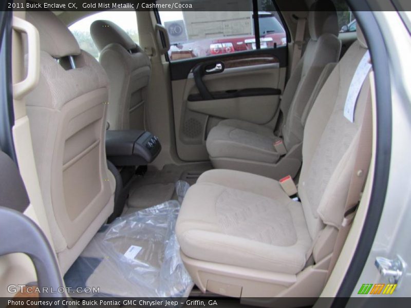  2011 Enclave CX Cashmere/Cocoa Interior