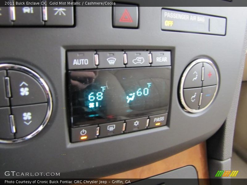 Controls of 2011 Enclave CX