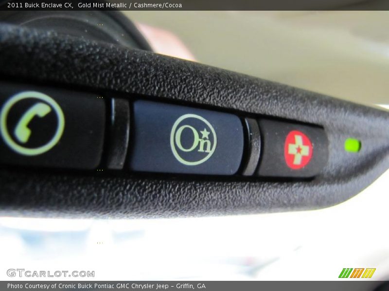 Gold Mist Metallic / Cashmere/Cocoa 2011 Buick Enclave CX