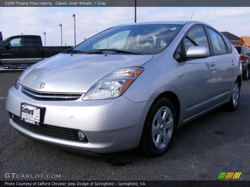 Classic Silver Metallic / Gray 2008 Toyota Prius Hybrid