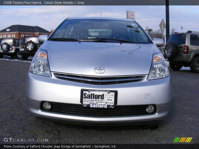 Classic Silver Metallic / Gray 2008 Toyota Prius Hybrid
