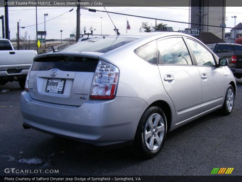 Classic Silver Metallic / Gray 2008 Toyota Prius Hybrid
