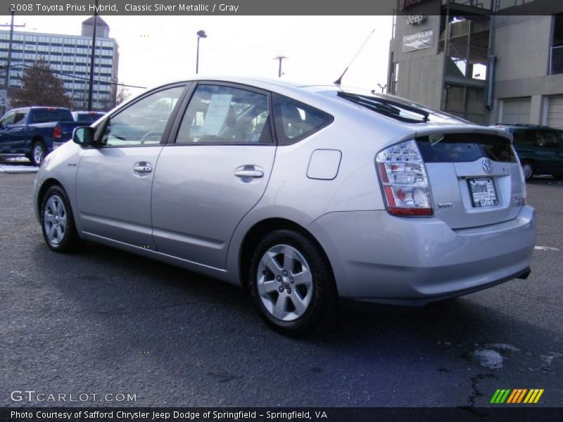 Classic Silver Metallic / Gray 2008 Toyota Prius Hybrid