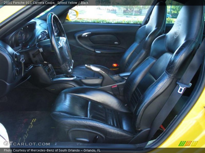  2001 911 Carrera Coupe Black Interior
