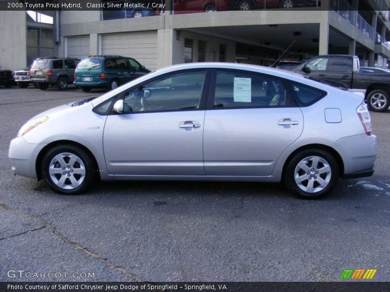 Classic Silver Metallic / Gray 2008 Toyota Prius Hybrid