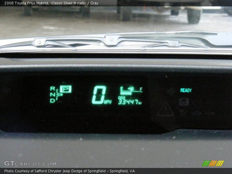 Classic Silver Metallic / Gray 2008 Toyota Prius Hybrid