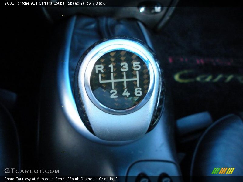  2001 911 Carrera Coupe 6 Speed Manual Shifter