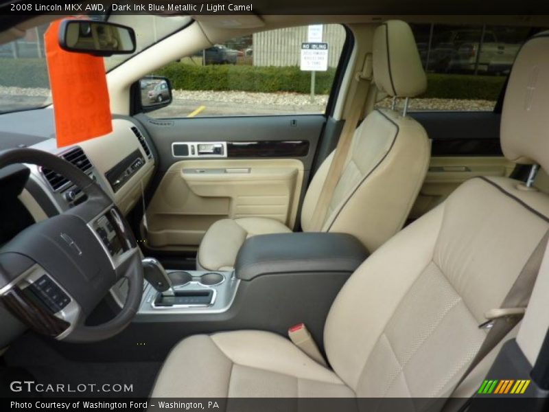 Dark Ink Blue Metallic / Light Camel 2008 Lincoln MKX AWD
