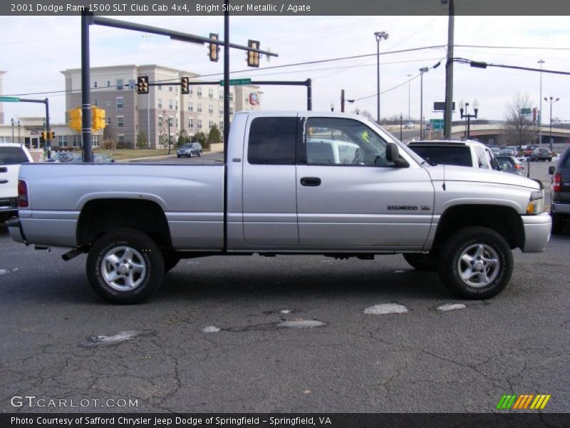  2001 Ram 1500 SLT Club Cab 4x4 Bright Silver Metallic