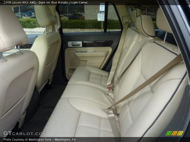 Dark Ink Blue Metallic / Light Camel 2008 Lincoln MKX AWD