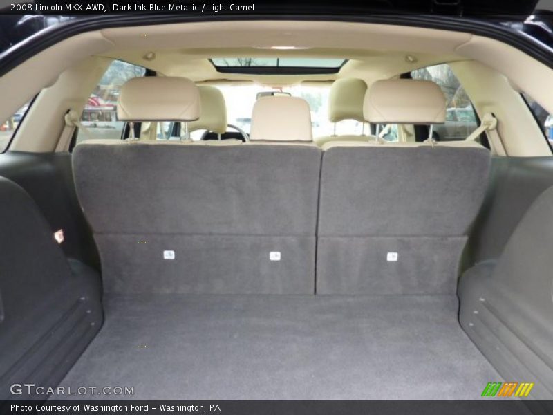 Dark Ink Blue Metallic / Light Camel 2008 Lincoln MKX AWD