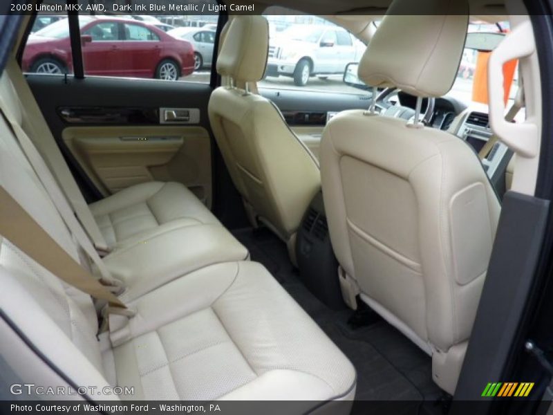 Dark Ink Blue Metallic / Light Camel 2008 Lincoln MKX AWD