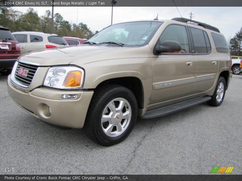 Sand Beige Metallic / Light Tan 2004 GMC Envoy XL SLT