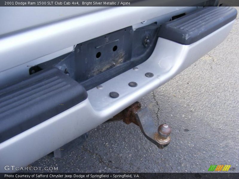 Bright Silver Metallic / Agate 2001 Dodge Ram 1500 SLT Club Cab 4x4