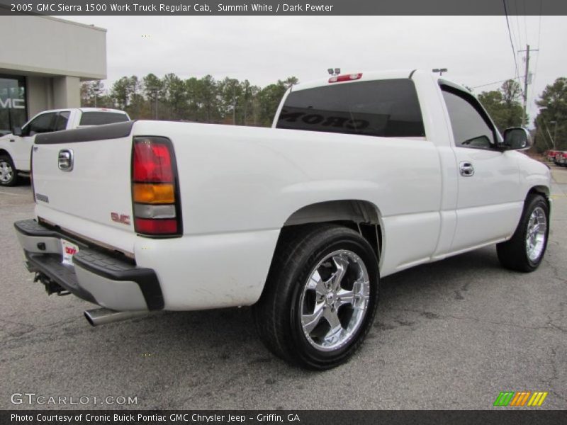 Summit White / Dark Pewter 2005 GMC Sierra 1500 Work Truck Regular Cab