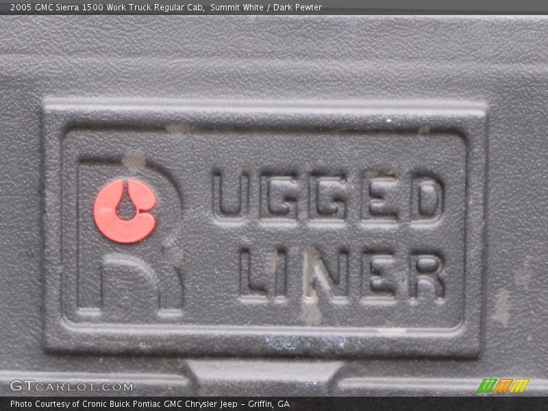 Summit White / Dark Pewter 2005 GMC Sierra 1500 Work Truck Regular Cab