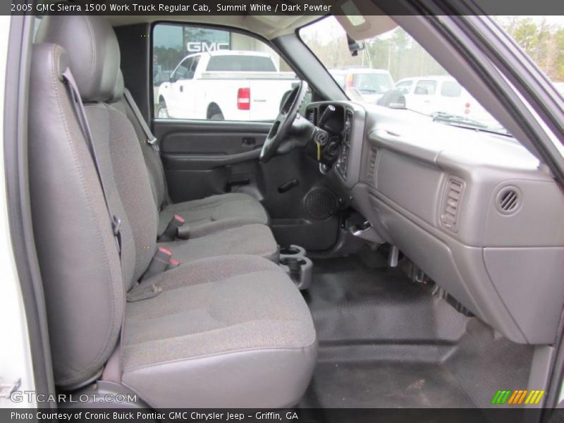 Summit White / Dark Pewter 2005 GMC Sierra 1500 Work Truck Regular Cab