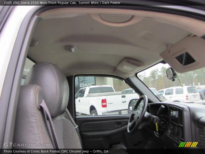Summit White / Dark Pewter 2005 GMC Sierra 1500 Work Truck Regular Cab