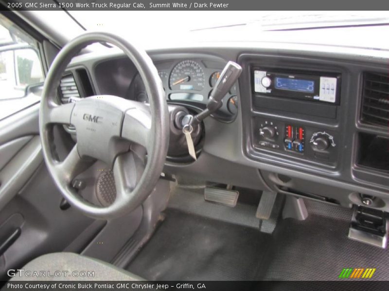 Summit White / Dark Pewter 2005 GMC Sierra 1500 Work Truck Regular Cab