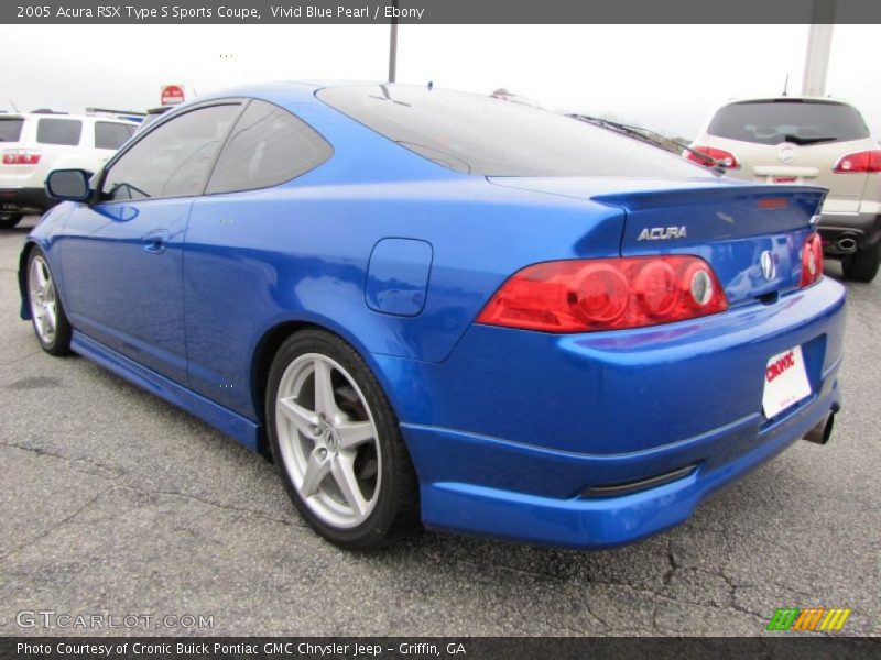  2005 RSX Type S Sports Coupe Vivid Blue Pearl