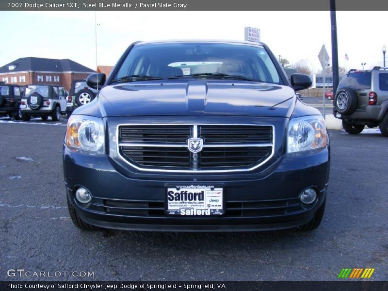 Steel Blue Metallic / Pastel Slate Gray 2007 Dodge Caliber SXT