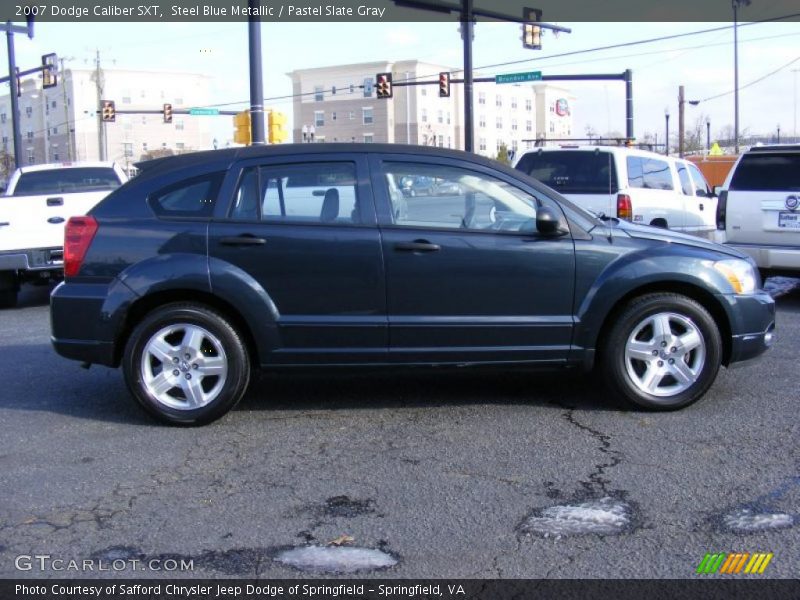 Steel Blue Metallic / Pastel Slate Gray 2007 Dodge Caliber SXT