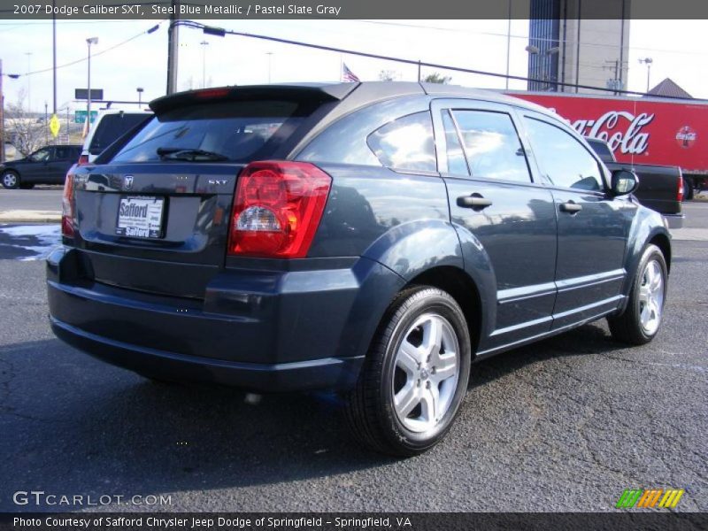 Steel Blue Metallic / Pastel Slate Gray 2007 Dodge Caliber SXT